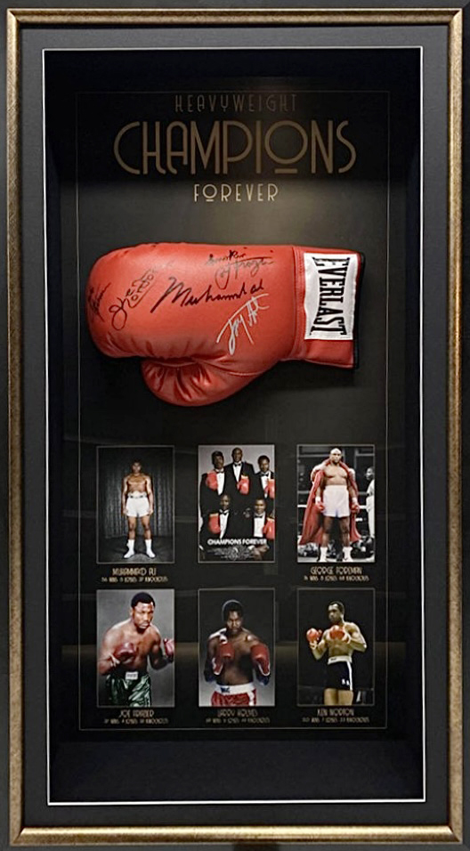 World Heavyweight “Champions Forever” Signed & Framed Boxing Glove - S1 | Heavyweight-Champions-Forever-Glove-1024x1024.JPG