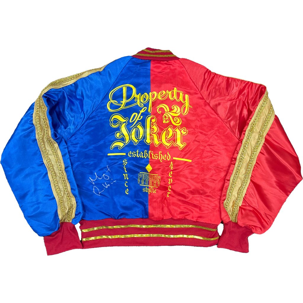 Movies - Margot Robbie - Hand Signed & Framed Suicide Squad Harley Quinn Jacket (CA COA) | Harley-Quinn-Jacket_2.jpg