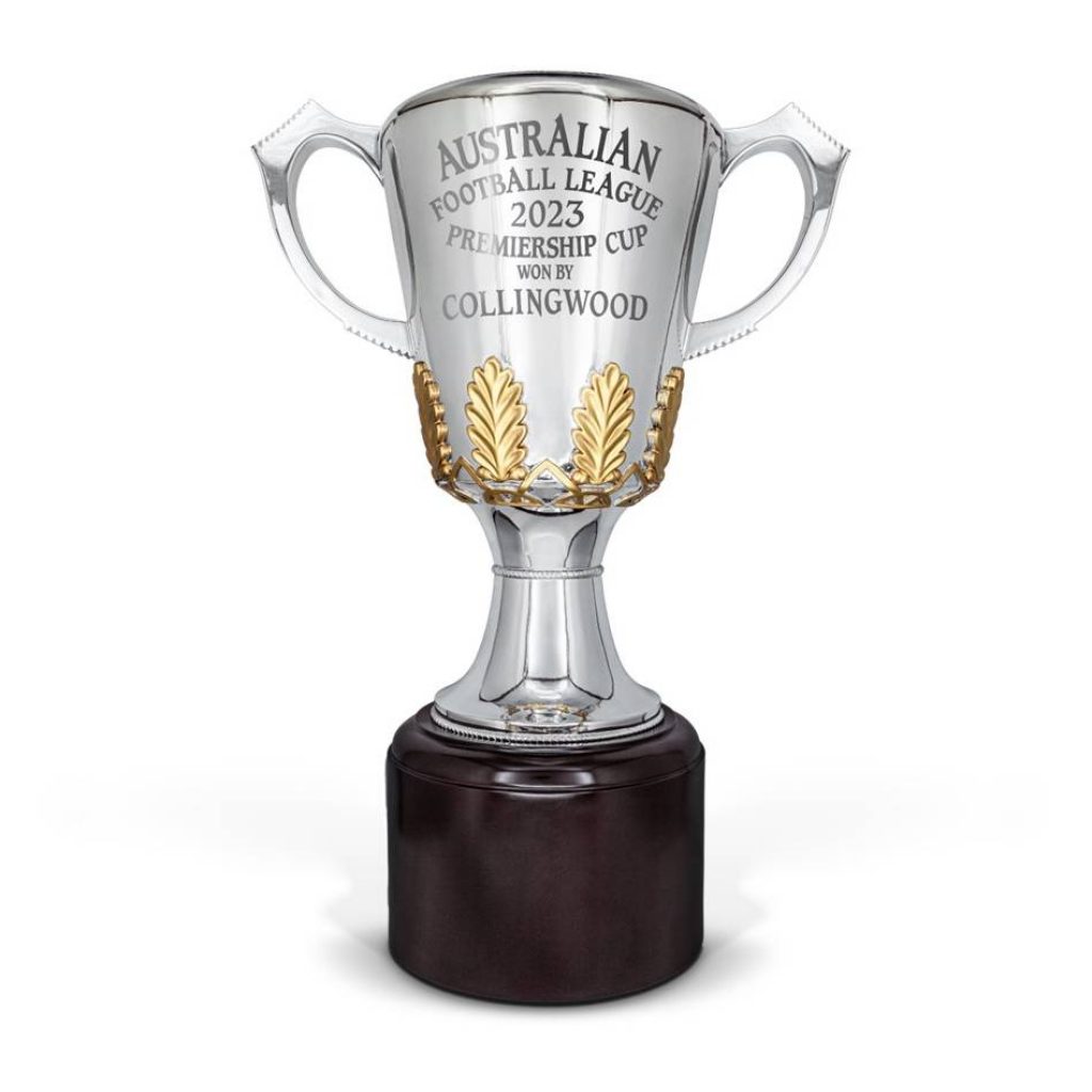 AFL 2023 Premiership - Collingwood Magpies 2023 Premiership Full Size Replica Premiership Cup - S1 | COLLINGWOOD_MAGPIES_2023_PREMIERS_FULL_SIZE_REPLICA_PREMIERSHIP_CUP_1.jpg