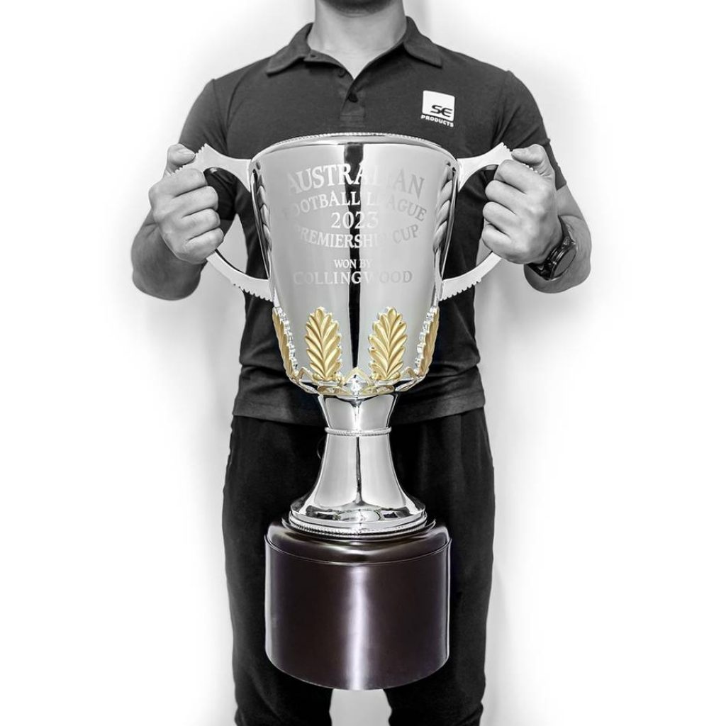 AFL 2023 Premiership - Collingwood Magpies 2023 Premiership Full Size Replica Premiership Cup - S1 | COLLINGWOOD_MAGPIES_2023_PREMIERS_FULL_SIZE_REPLICA_PREMIERSHIP_CUP_3.jpg